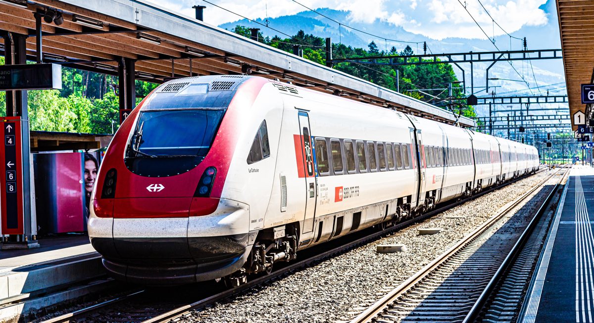 Arth-goldau,,Schwyz/switzerland,-,August,14,,2019:,View,On,Sbb,Cff